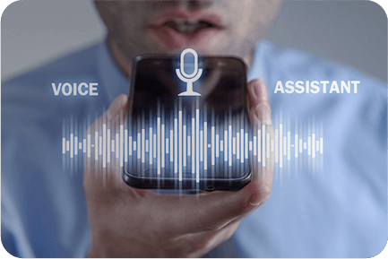 Voice and Data are separate for
the crew