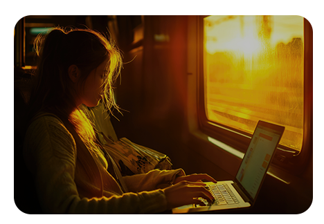 High-speed Internet for crew communication and welfare