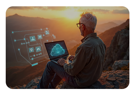 Secure and encrypted network for sensitive maritime data